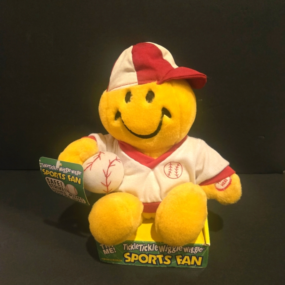RARE NEW VINTAGE DAN DEE TICKLE WIGGLE REAL BASEBALL SOUNDS STRIKE HOMERS IN BOX